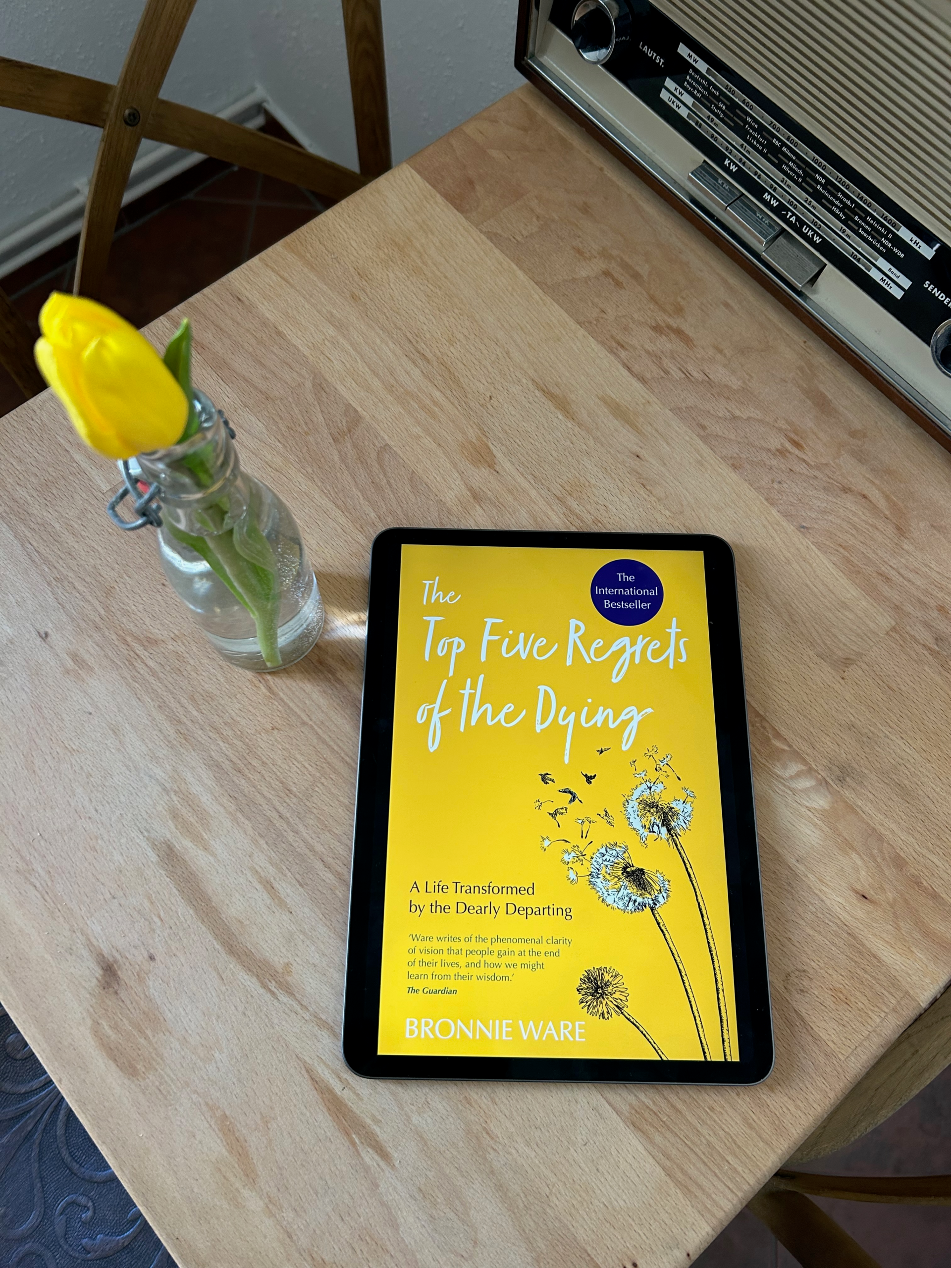 Book #3- Reflections on “The Top Five Regrets of the Dying”