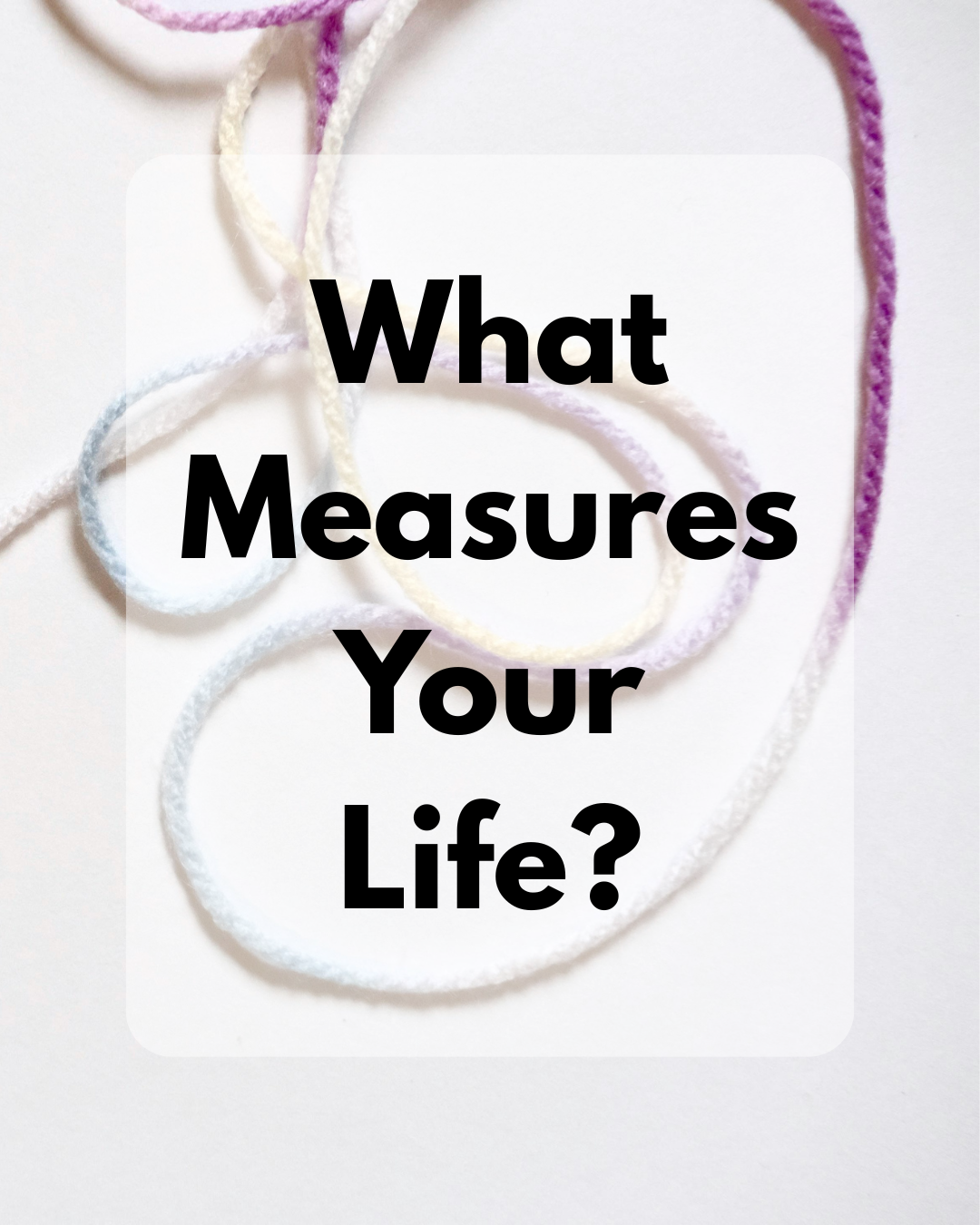 Additional Musings on “The Measure”