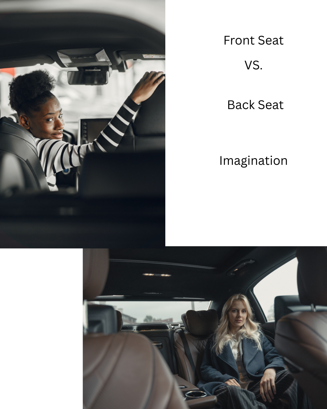 Front Seat vs. Back Seat Imagination