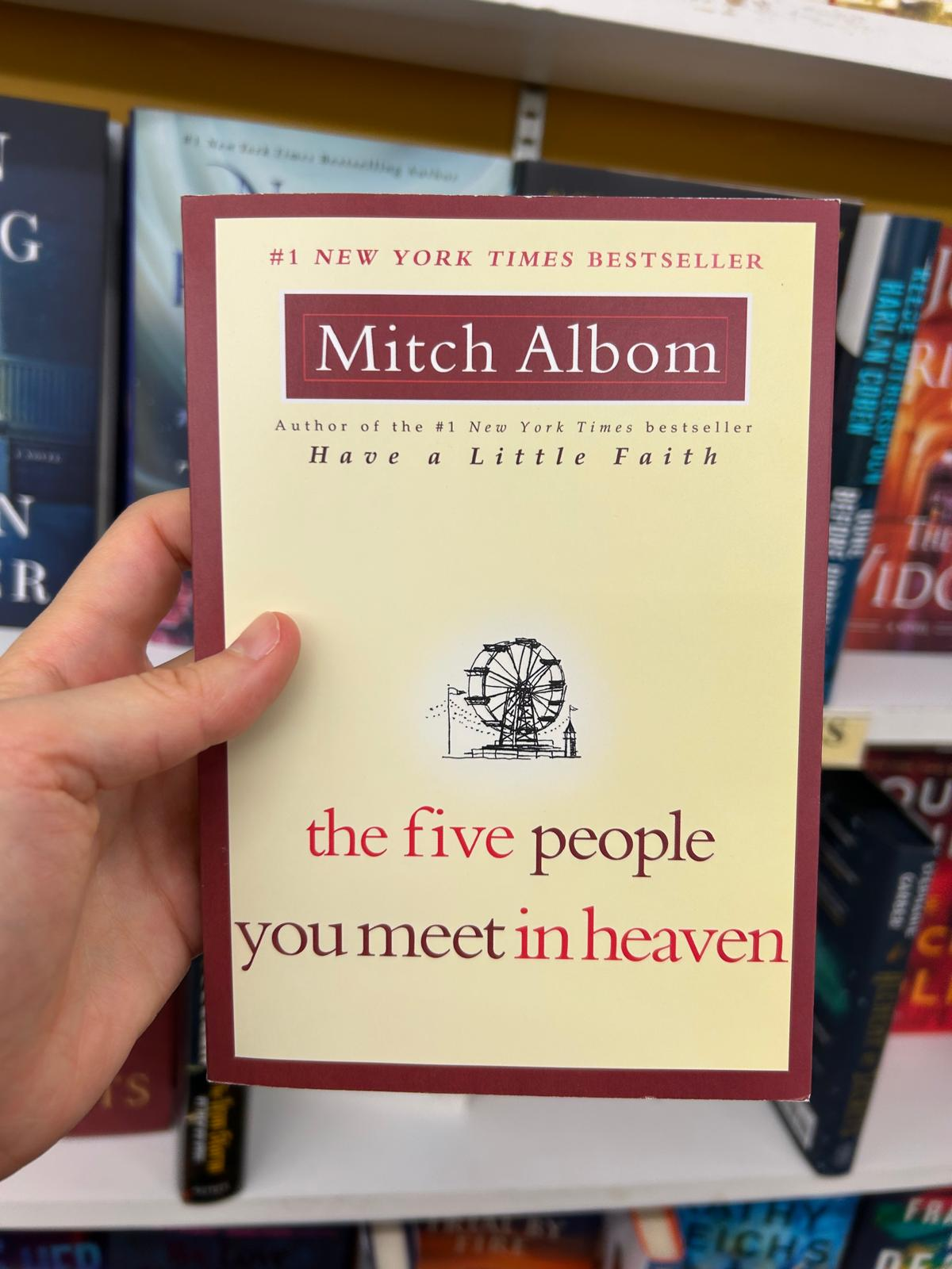 Book #48- Reflections on “The Five People You Meet in Heaven”