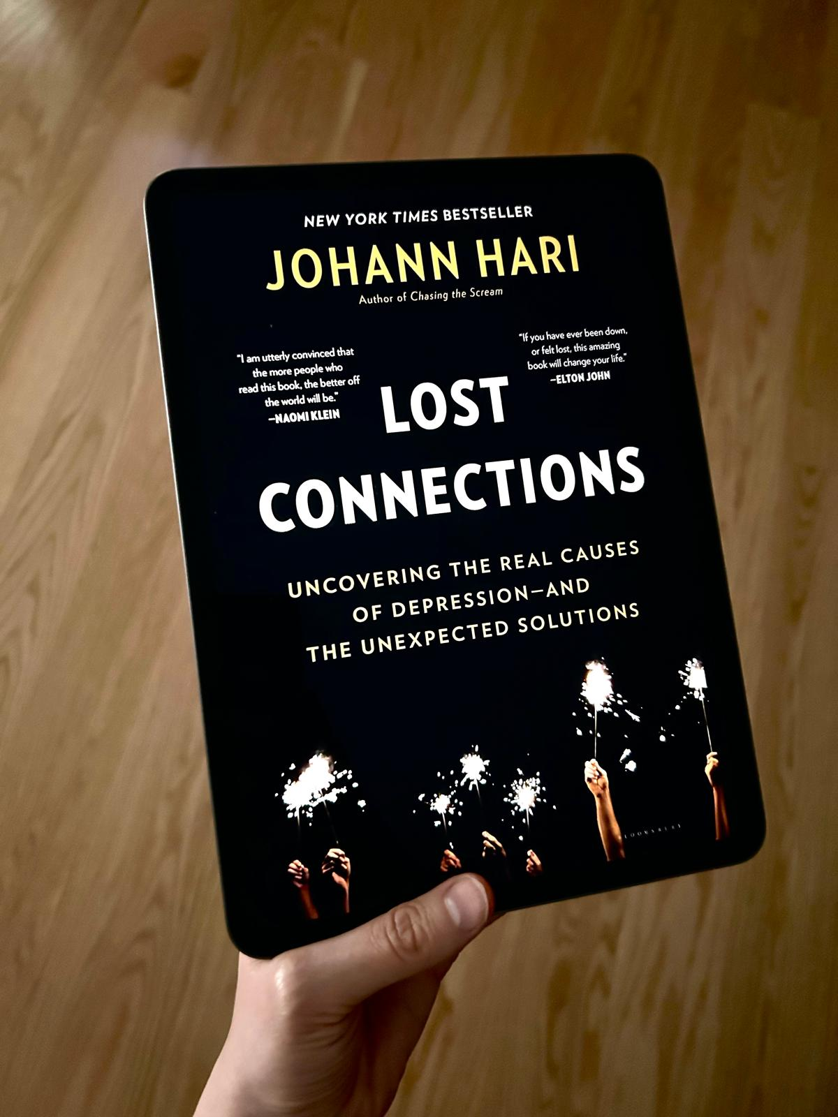 Book #49- Reflections on “Lost Connections”